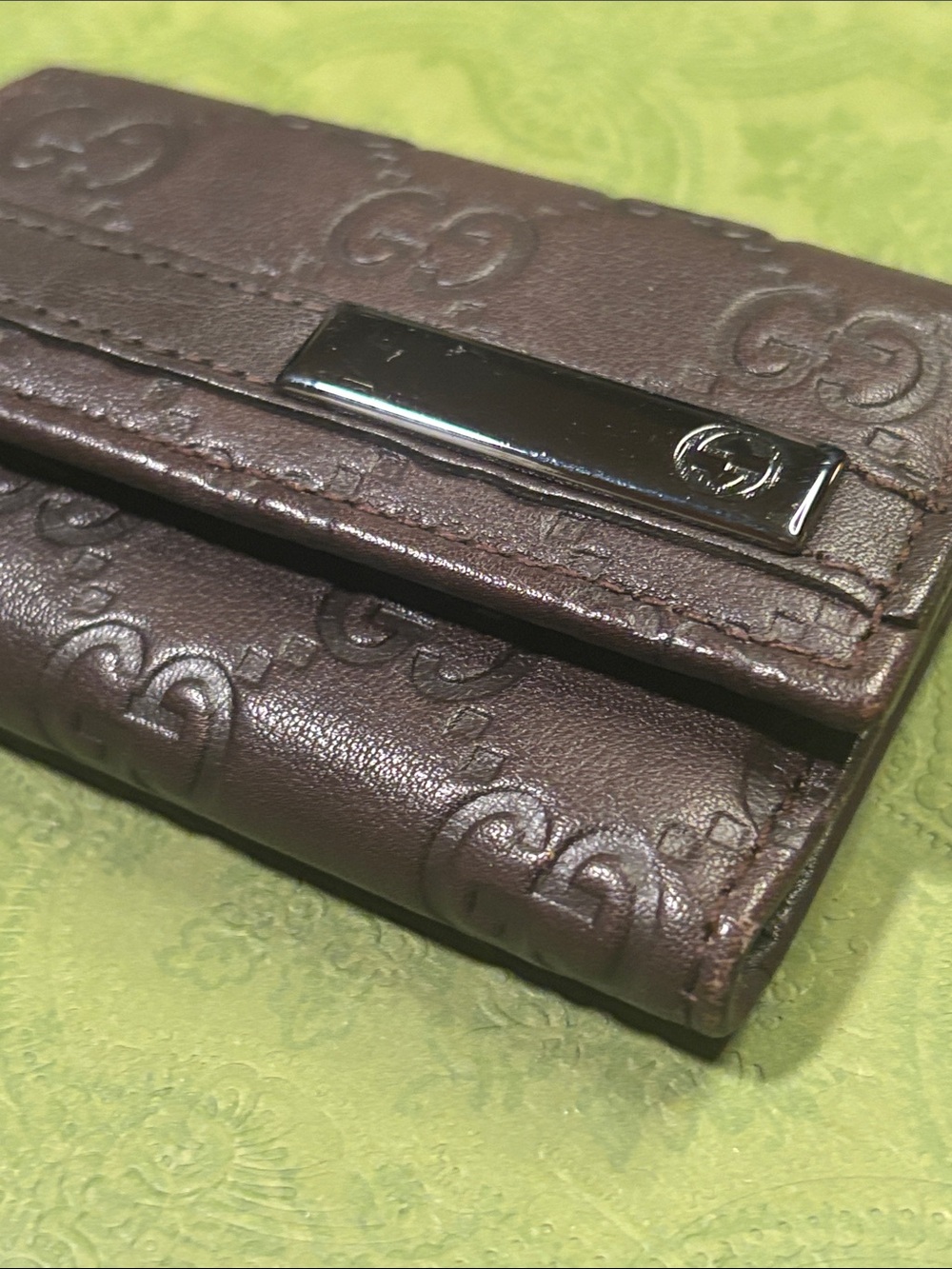 Gucci Brown Leather Key Case EUC! - Picture 3 of 12
